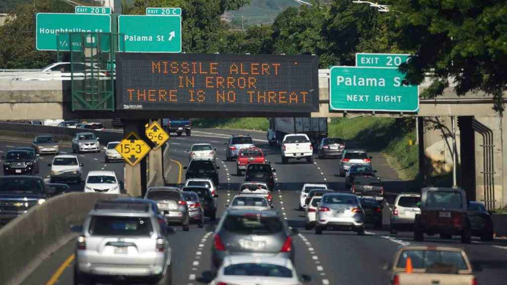 Hawaii Alerta Misiles