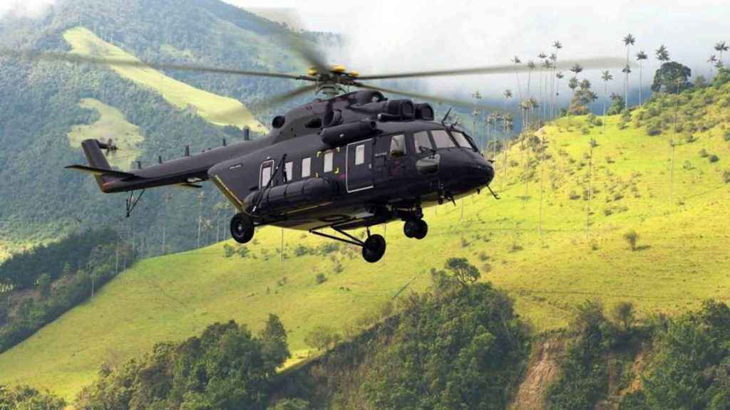 helicoptero colombia