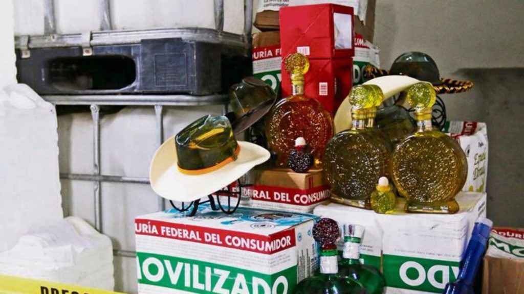 tequila adulterado en Jalisco