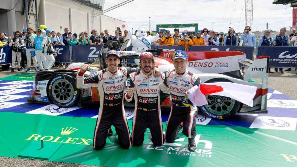 Alonso y Toyota en Le Mans