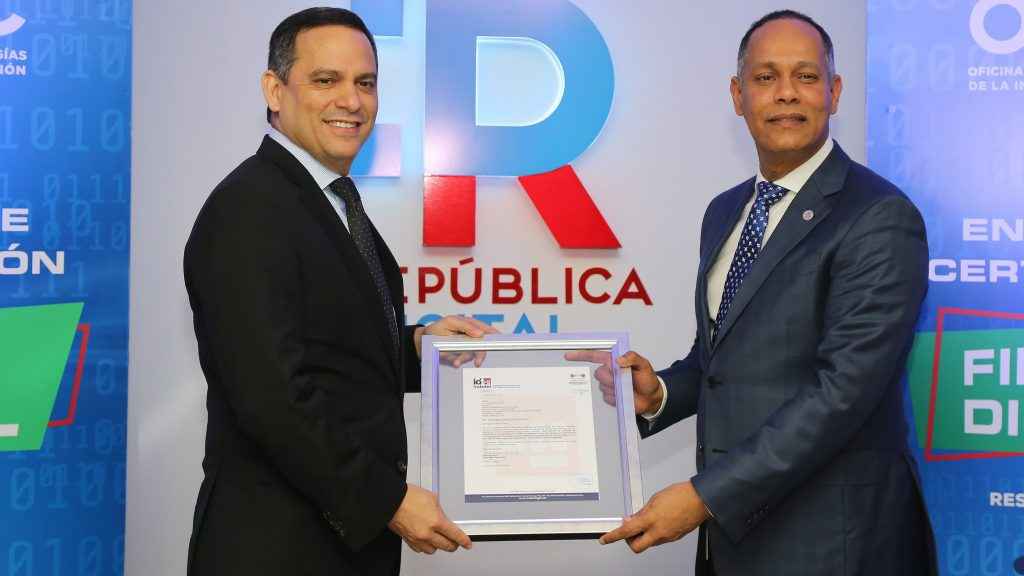 República Digital Indotel otorga a OPTIC autorización para operar como Entidad de Certificación de Firma Digital