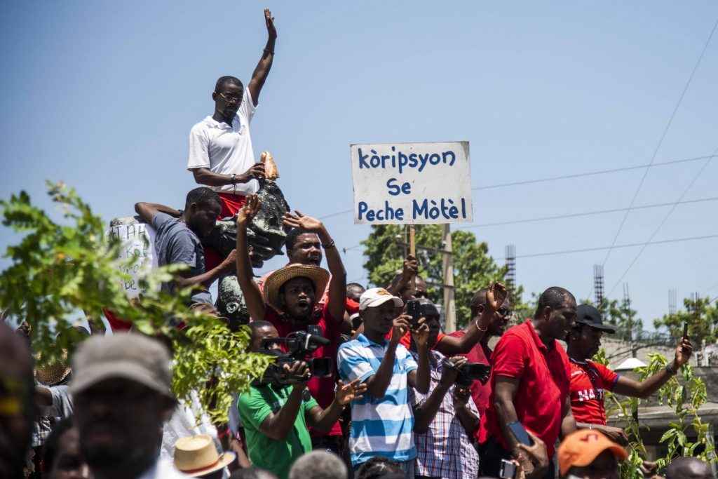 haitianos protestan