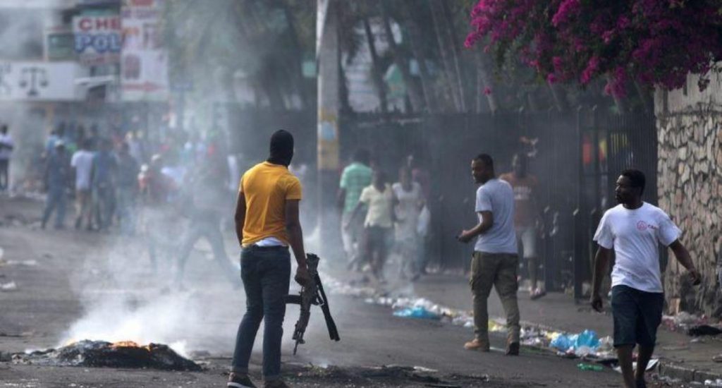 Haití protesta