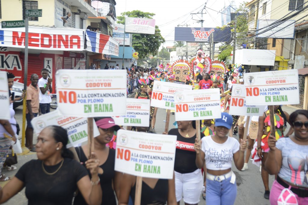 Población dice NO a la Contaminación por plomo en Haina