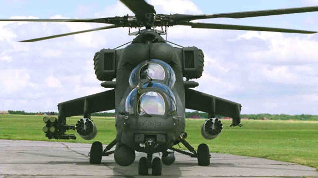 helicoptero Mil Mi 35 venezuela