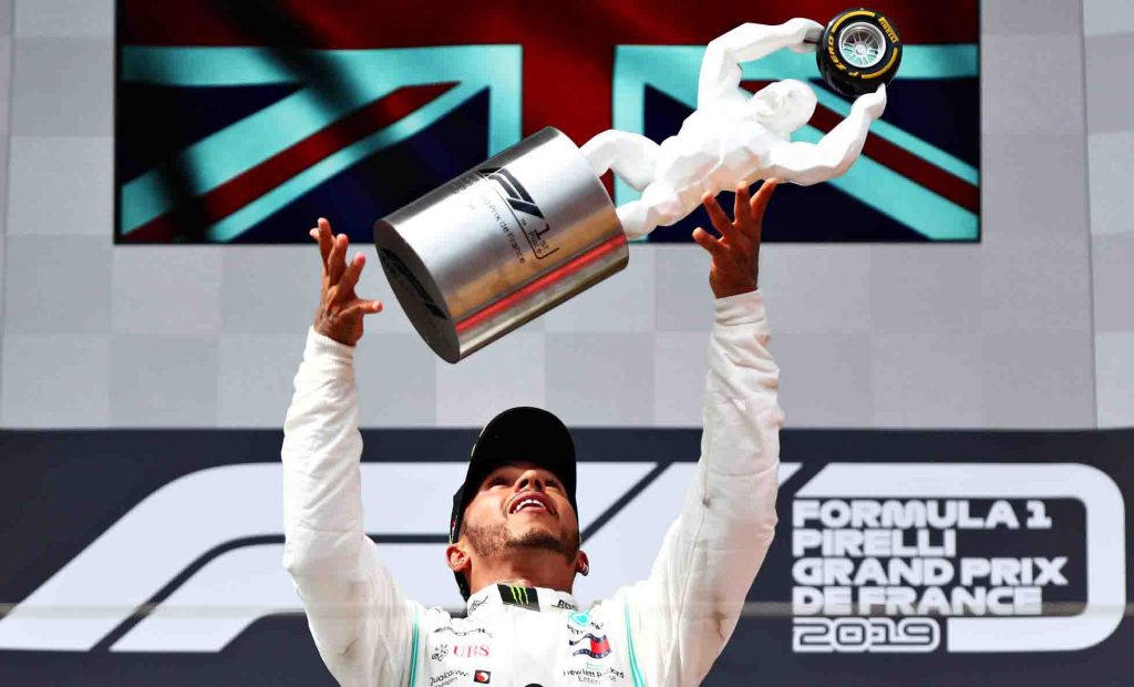 Hamilton gana el GP de Francia