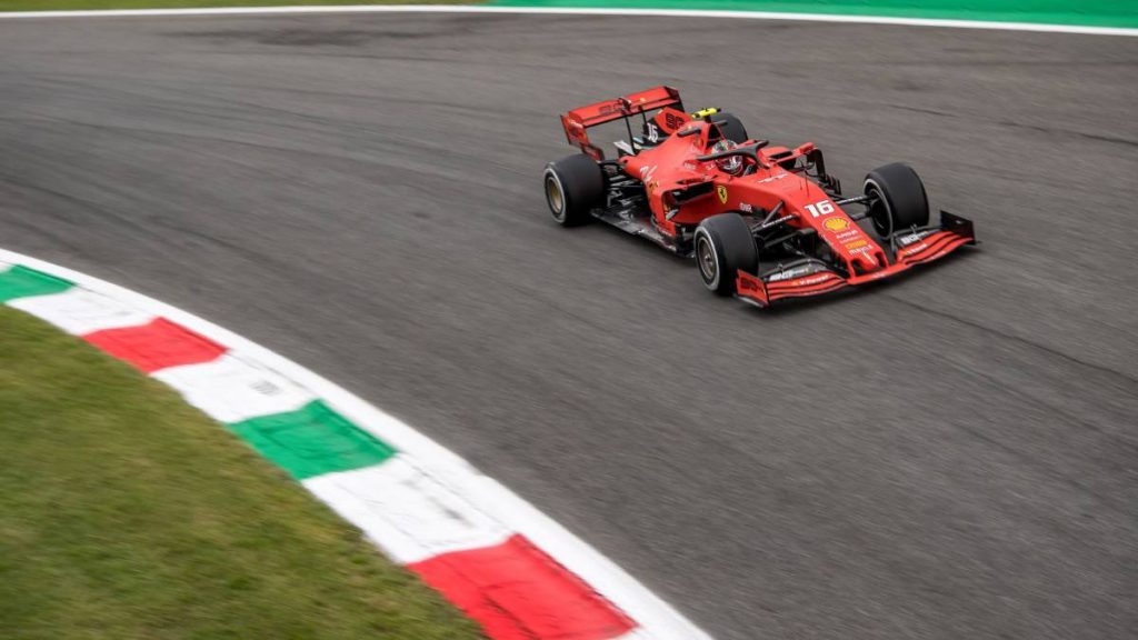 Leclerc tiene la pole para GP de Italia de F1