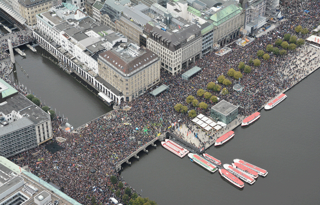 Millones de personas participan en la protesta global contra el cambio climático