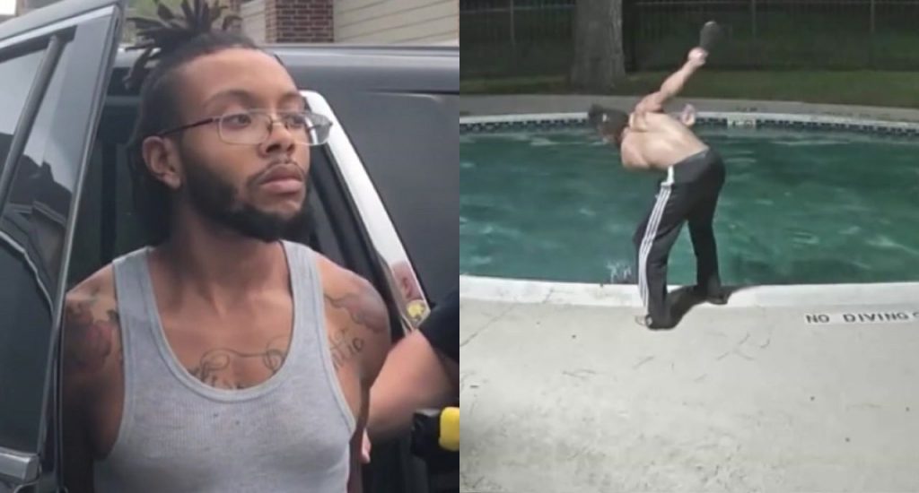 Aprensan hombre por golpear y ahogar un gato dentro de piscina en Houston