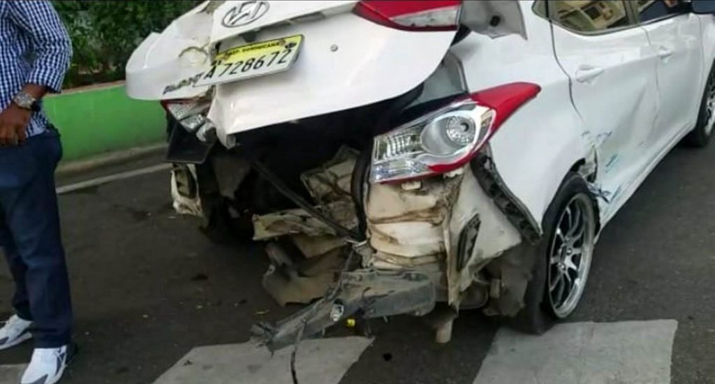 accidente de tránsito santiago