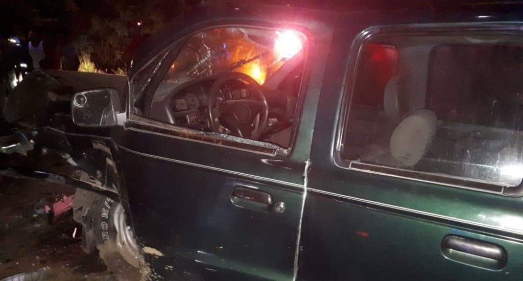 accidente en carretera San Pedro Macorís