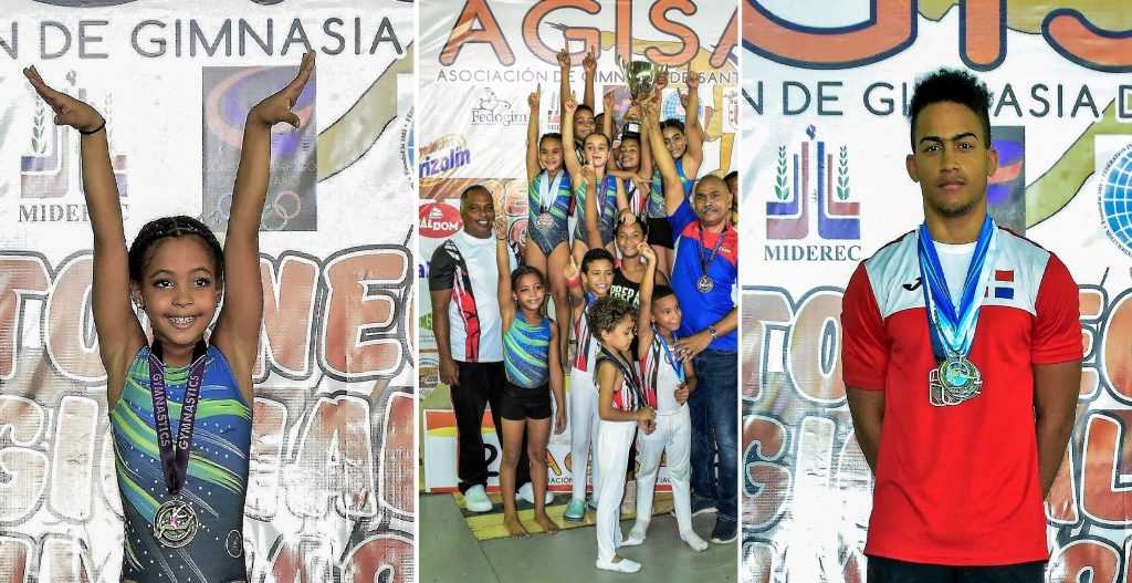 Santiago lidera regional norte de gimnasia con Esther Reyes y Rolchy García Santiago conquista regional norte gimnasia