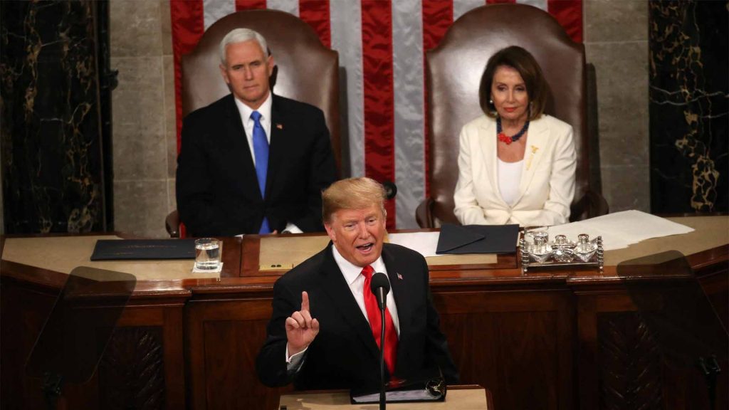 Trump acusó a Nancy Pelosi