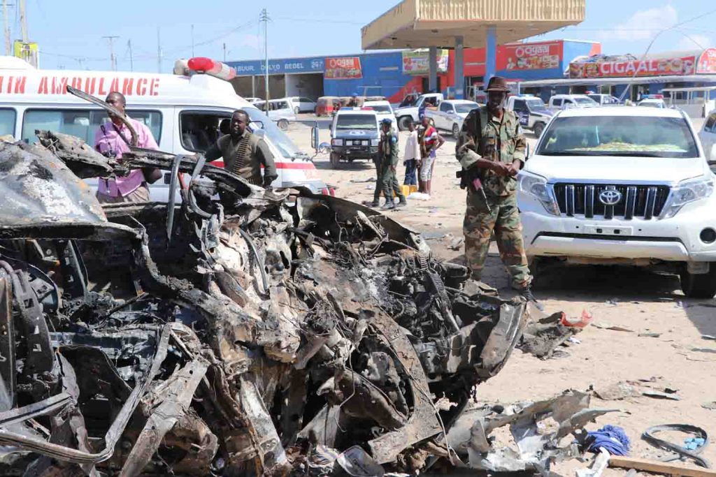 atentado coche bomba Mogadiscio Somalia