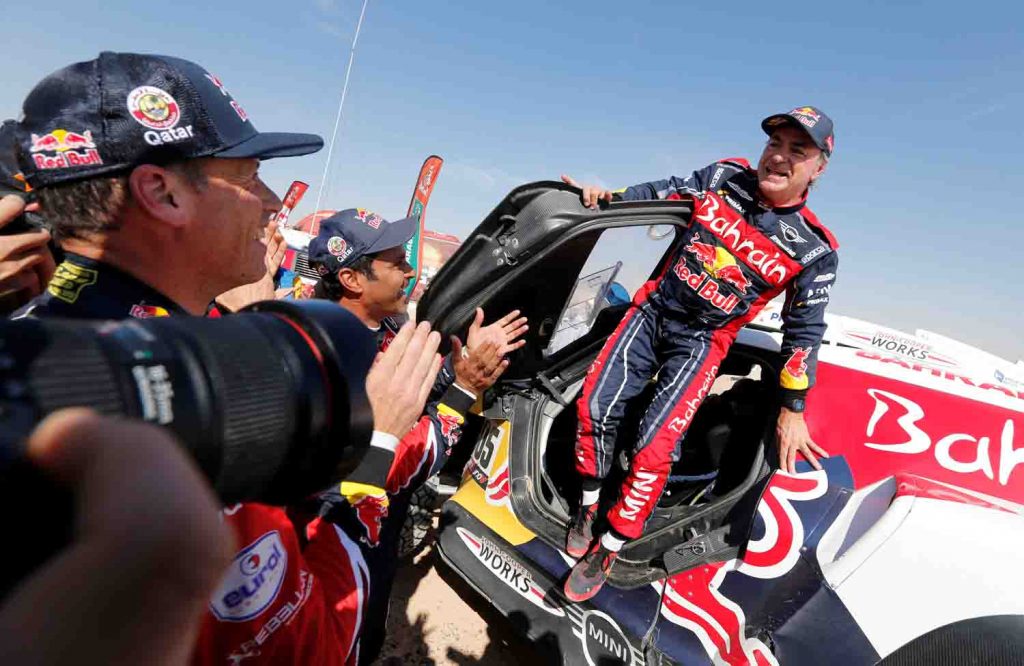 Carlos Sainz ganó el rally Dakar