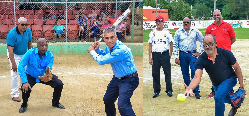 Nave vence dos veces a Primavera en inicio Liga Softbol Los Sapos Lanzamiento de honor Liga Los Sapos