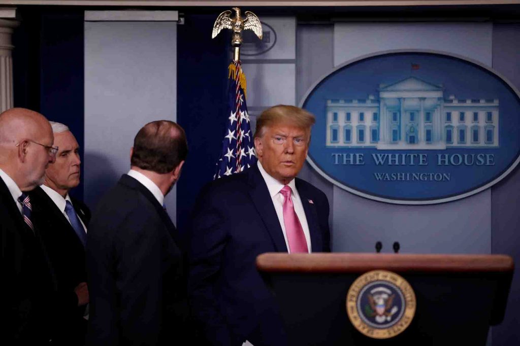 Donald Trump coronacirus