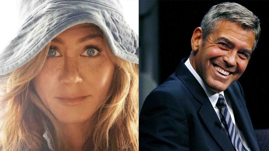 Jennifer Aniston y George Clooney