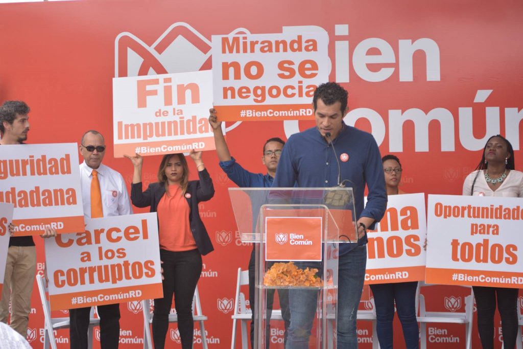 Bien Común denuncia JCE permite campaña ilegal de Gonzalo Castillo Lanzamiento
