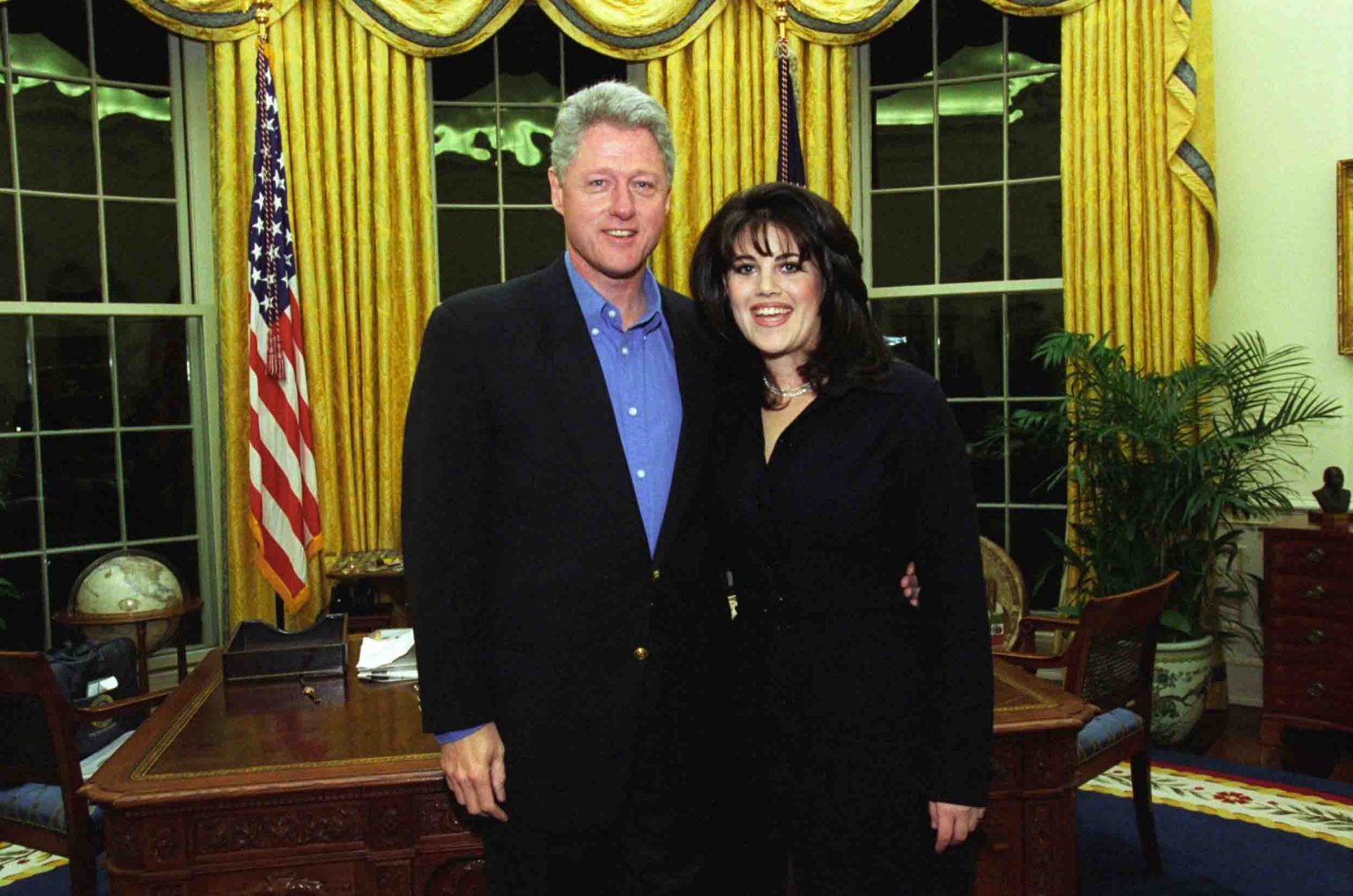 Clinton con Monica Lewinsky