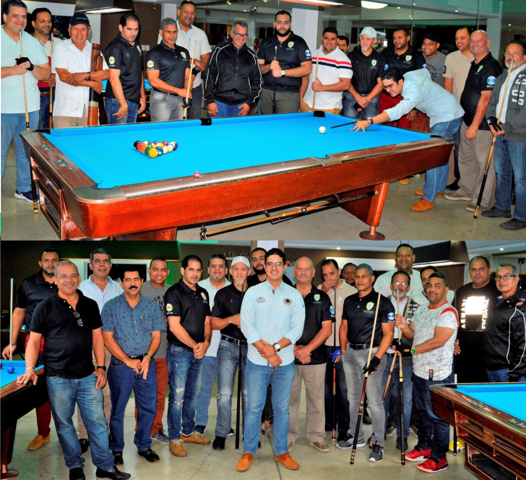 Santiago Country Club inicia torneo de billar Inauguración del campeonato de billar del Santiago Country Club