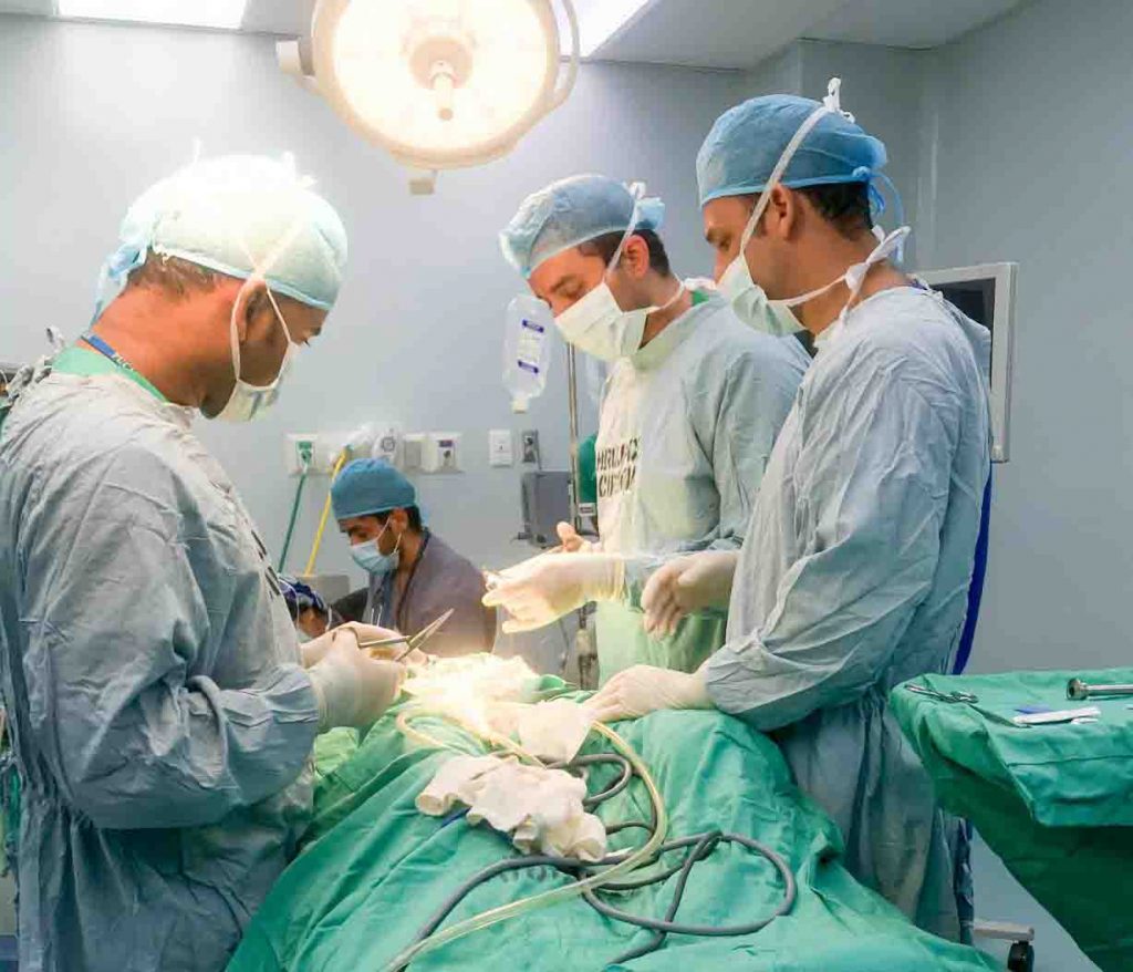 cirugía laparoscópica próstata