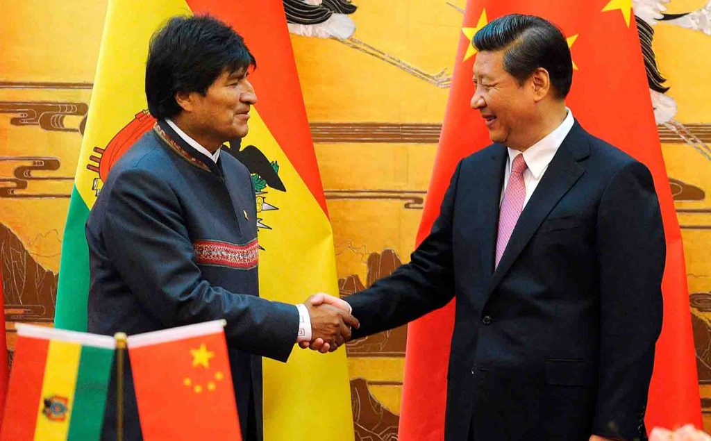 Evo Morales, sobre el coronavirus: “China ganó la Tercera Guerra Mundial sin disparar ni un arma” Evo Morales y Xi Jinping