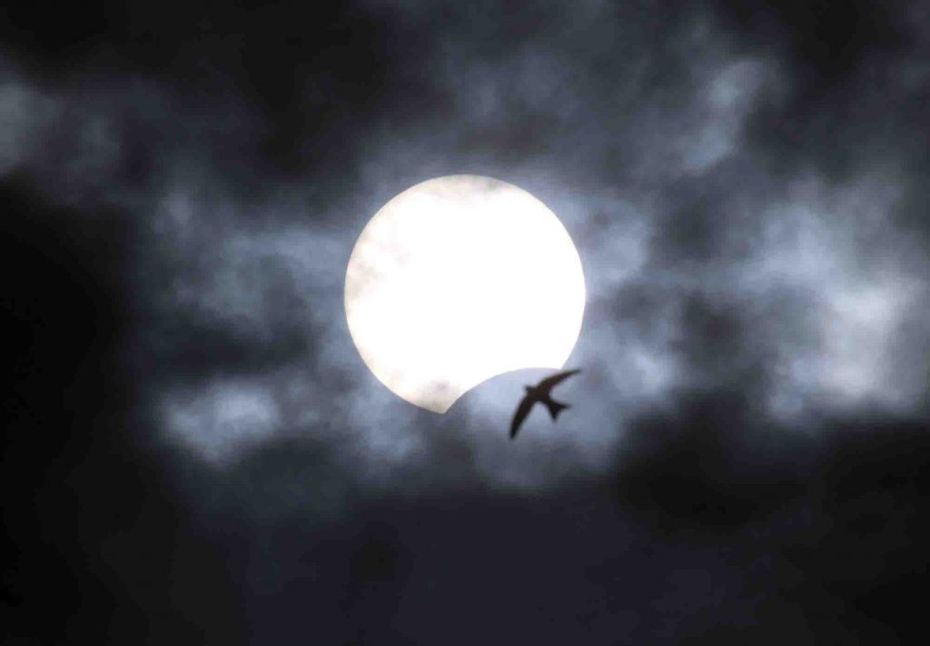 Un eclipse solar excepcional deslumbró a los aficionados de la astronomía en África y Asia eclipse