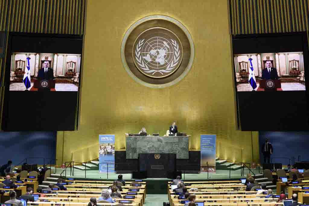 Abinader exigió en la ONU large