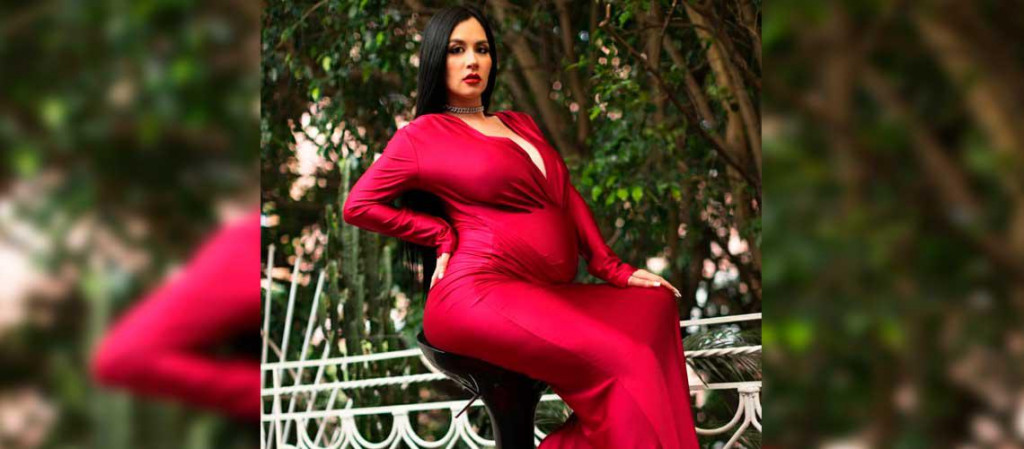 Diosa Canales se desnuda para demostrar que su embarazo es verdadero Diosa Canales se desnuda large