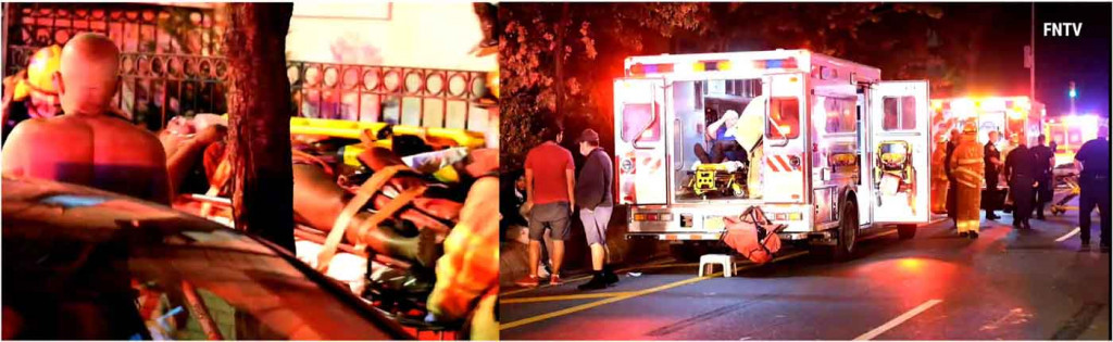 Incendio edificio Alto Manhattan deja 14 heridos con uno grave y familias desplazados Incendio