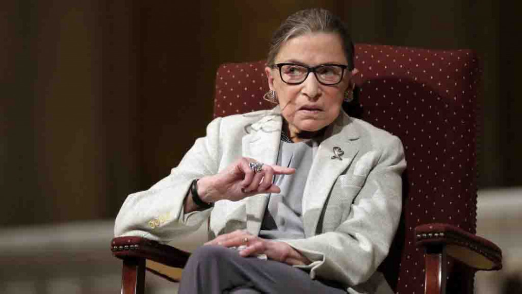 Ruth Bader Ginsburg, muere a los 87 años, jueza de la Corte Suprema de EE.UU. Ruth