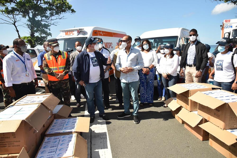 SNS inicia jornada ”Ruta Comunitaria en Salud”, con entrega de mascarillas para prevención COVID-19 SAVE 20200927 110323 large