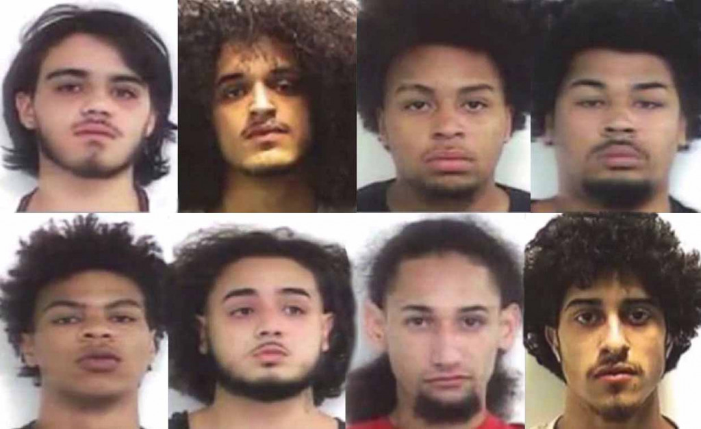 Ocho adolescentes acusados en Providence de violar menor de 16 años adolescentes