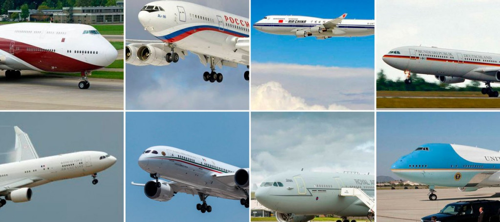 Curiosidades de los 8 aviones presidenciales más impactantes del mundo aviones
