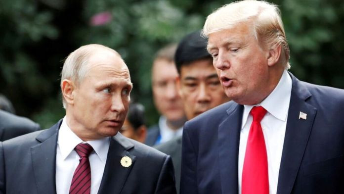 Putin propone a EEUU intercambio de “garantías de no injerencia” electoral putin y trump large