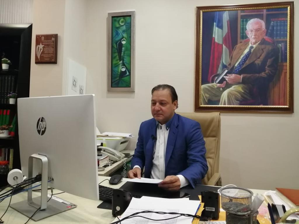 Abel Martinez de forma virtual apertura Expo Cibao 2020 large