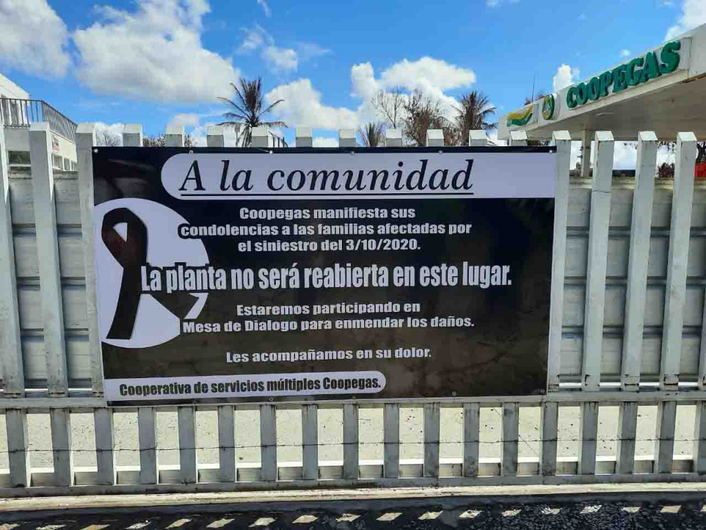 COOPEGAS anuncia no reabrirá planta gas propano en Licey al Medio COOPEGAS