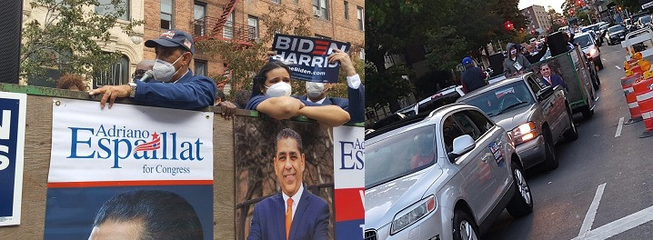 Espaillat a favor Biden Harris y su reelección