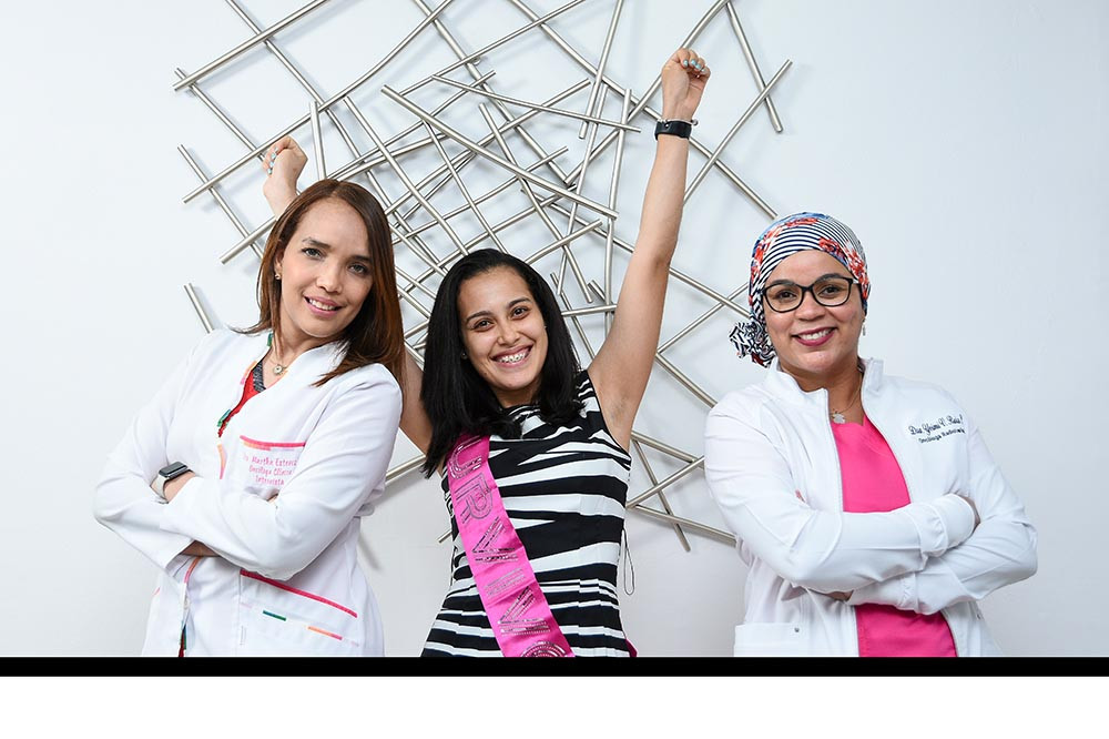 Cáncer de mama, testimonio de superación Gleivy Noyola junto a especialistas de Radonic large