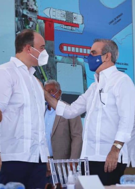 Senador José del Castillo valora de positiva remodelación del puerto de Barahona Luis Abinader 1 large
