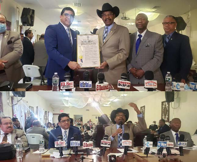 Organización de Ministros Cristianos NY reconoce director enlace Comunidad Cristiana de RD Ministros Cristianos NY large