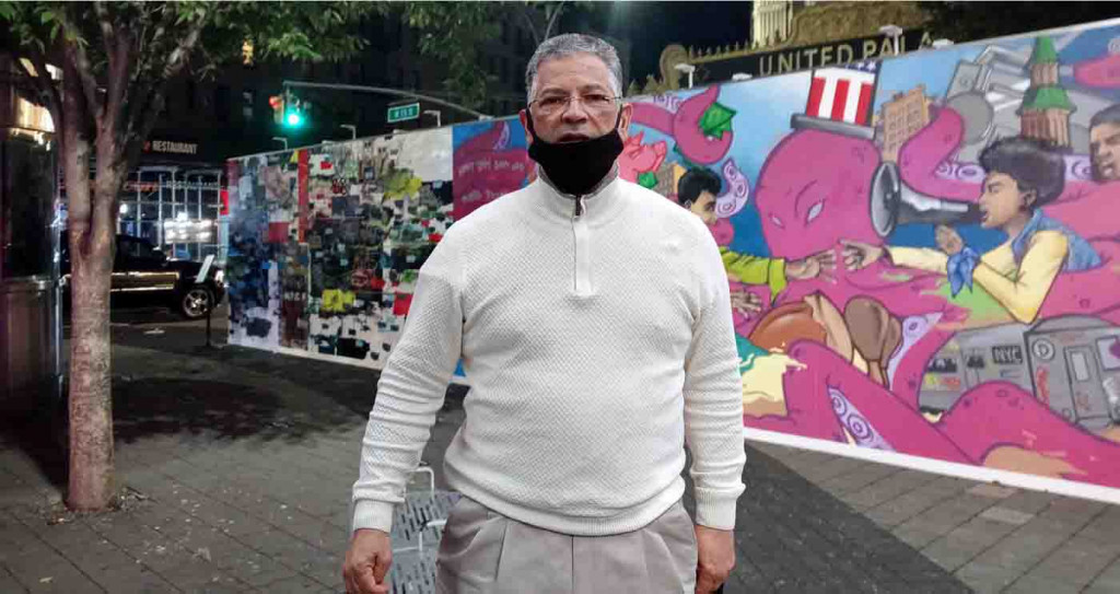 Pide remover mural que promueve película “Siempre Luis” en plaza del Alto Manhattan