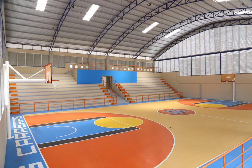 Alcaldía Santiago prepara competencia tiros libres con jóvenes de entre 12 y 14 años en varias instalaciones deportivas Techado Las Carreras large