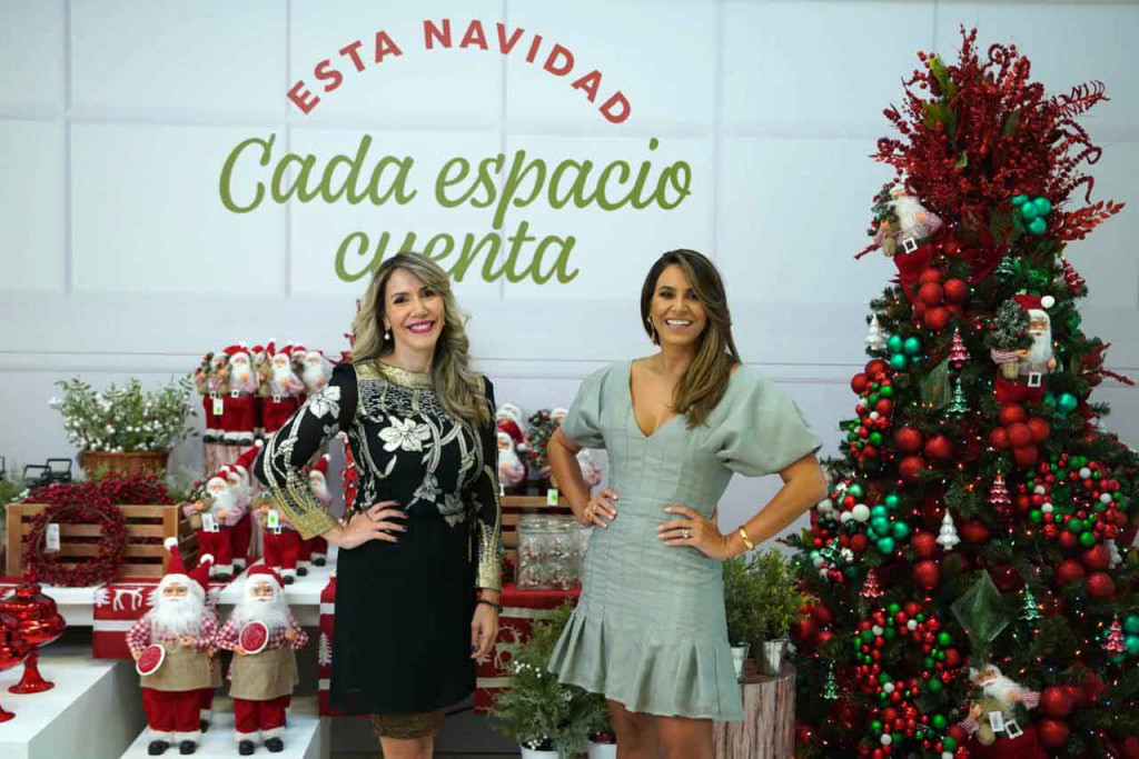 Sirena presenta cinco novedosas propuestas de decoración para esta Navidad Yill Odreman y Pamela Sued durante el lanzamiento large