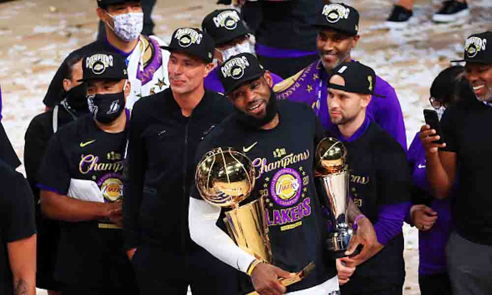 Los Ángeles Lakers vencieron a Miami Heat y se consagraron campeones de la NBA Lakers