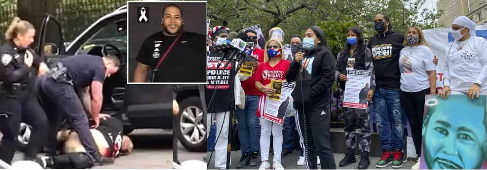 policías por muerte dominicano en El Bronx large