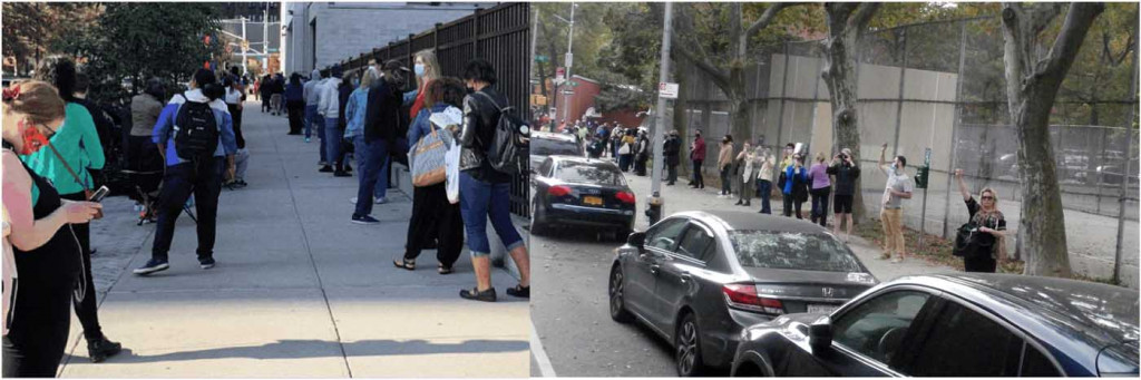 Cientos de votantes dominicanos sufragan en elecciones tempranas en condados de NY