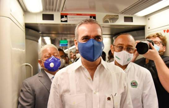 El recorrido en Metro del presidente Luis Abinader whatsapp image 2020 10 26 at 11 55 51 15052682 20201026120011 large