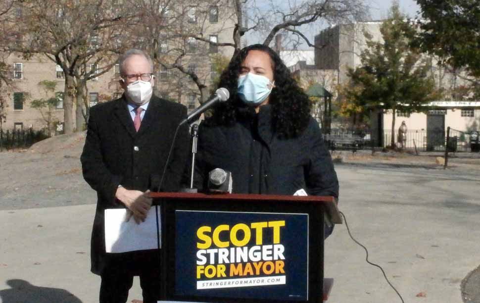 Asambleísta encabeza apoyo de dominicanos a candidatura de Stringer para alcalde de Nueva York Carmen de la Rosa large